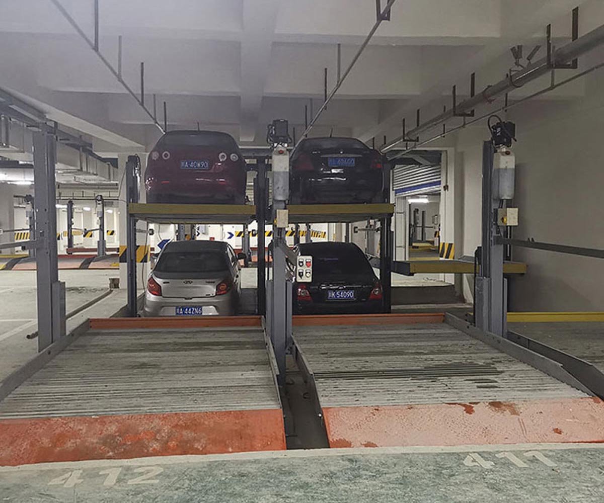 長壽二層升降停車庫出租