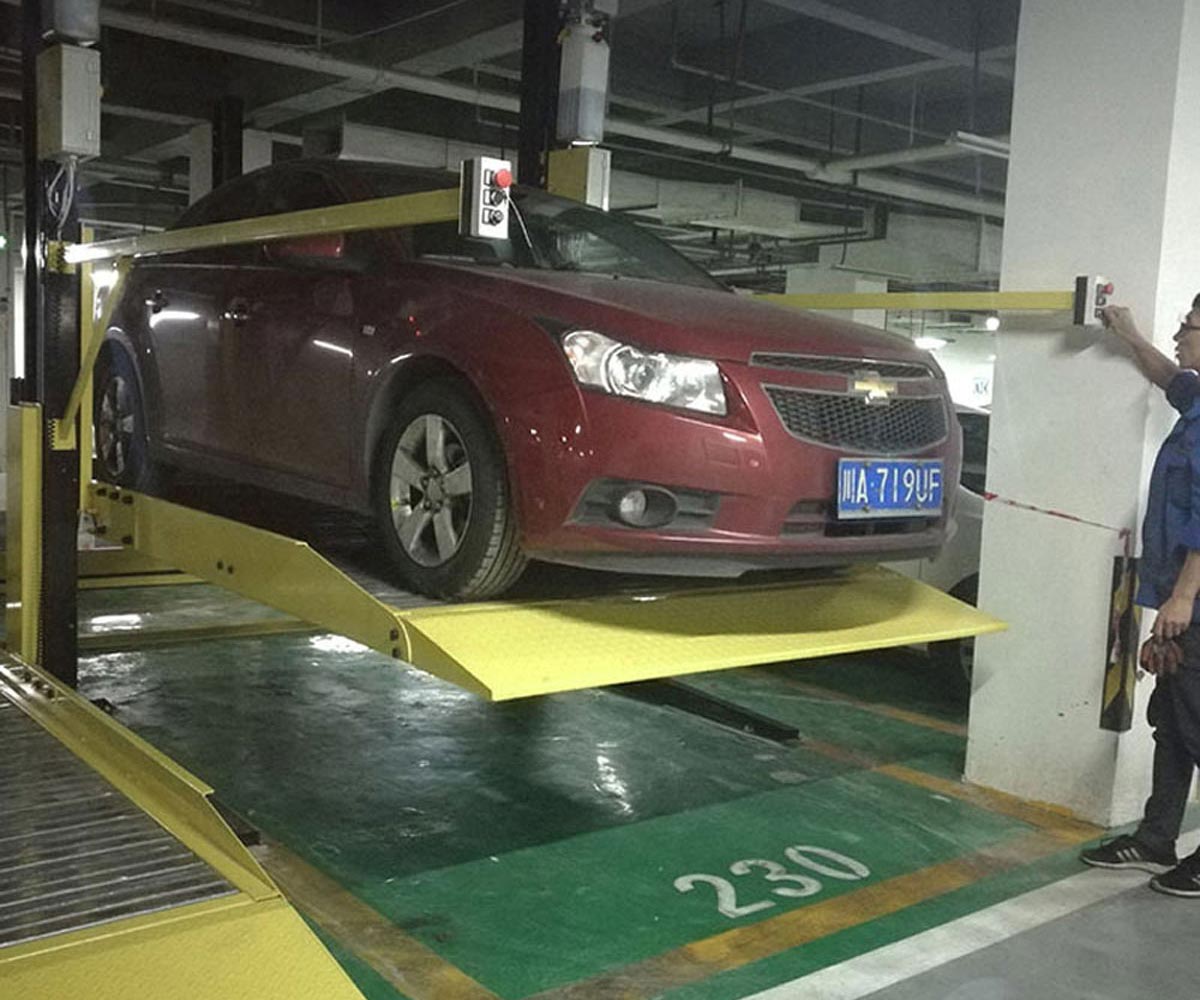 雙柱簡易式立體停車庫維保