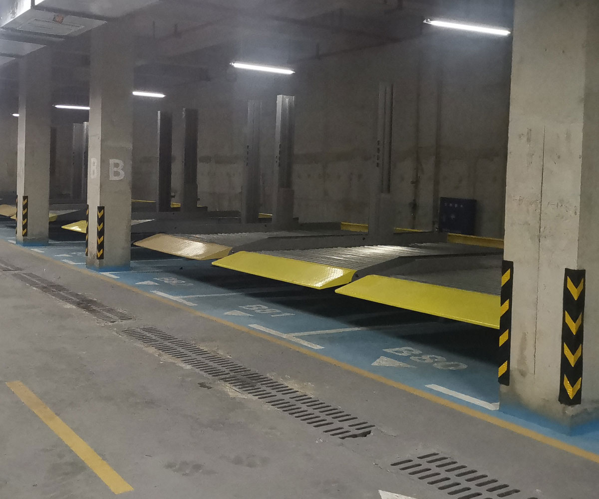 石柱雙柱簡易升降立體停車庫出租