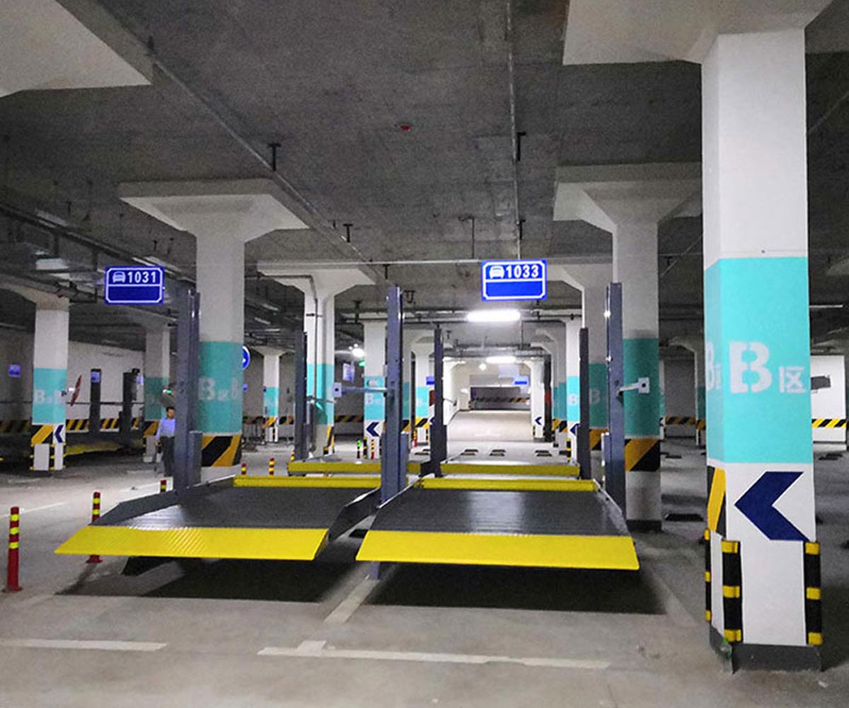 兩層PSH型機(jī)械式停車位維保