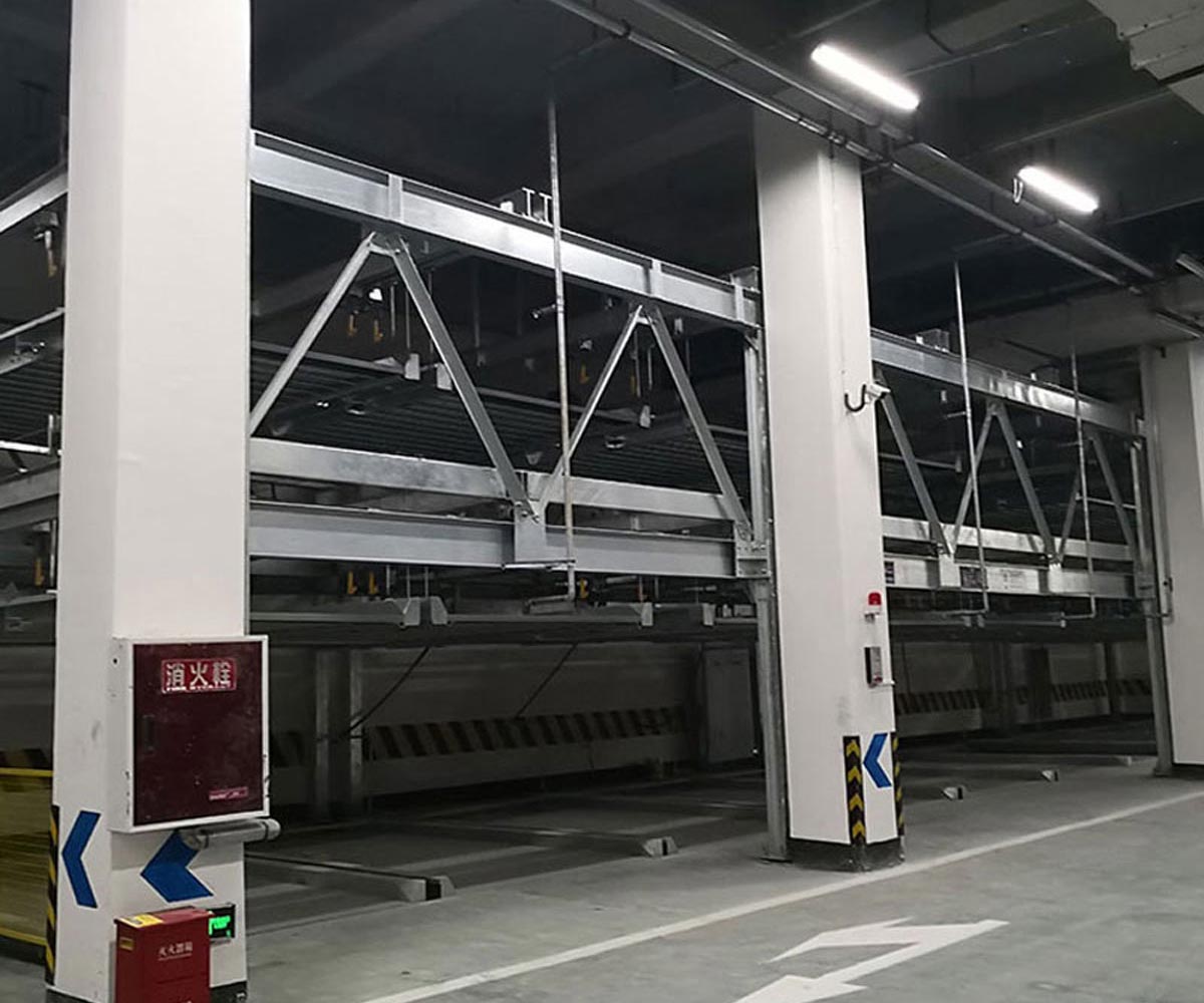 南川PSH升降橫移式立體停車設備回收