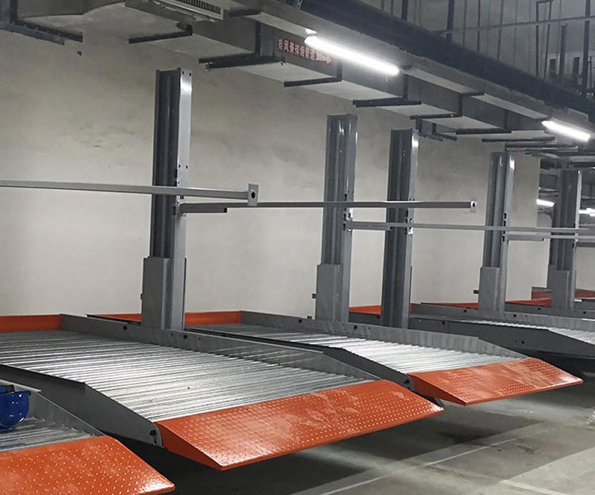 云南雙層升降橫移機械車庫過驗收