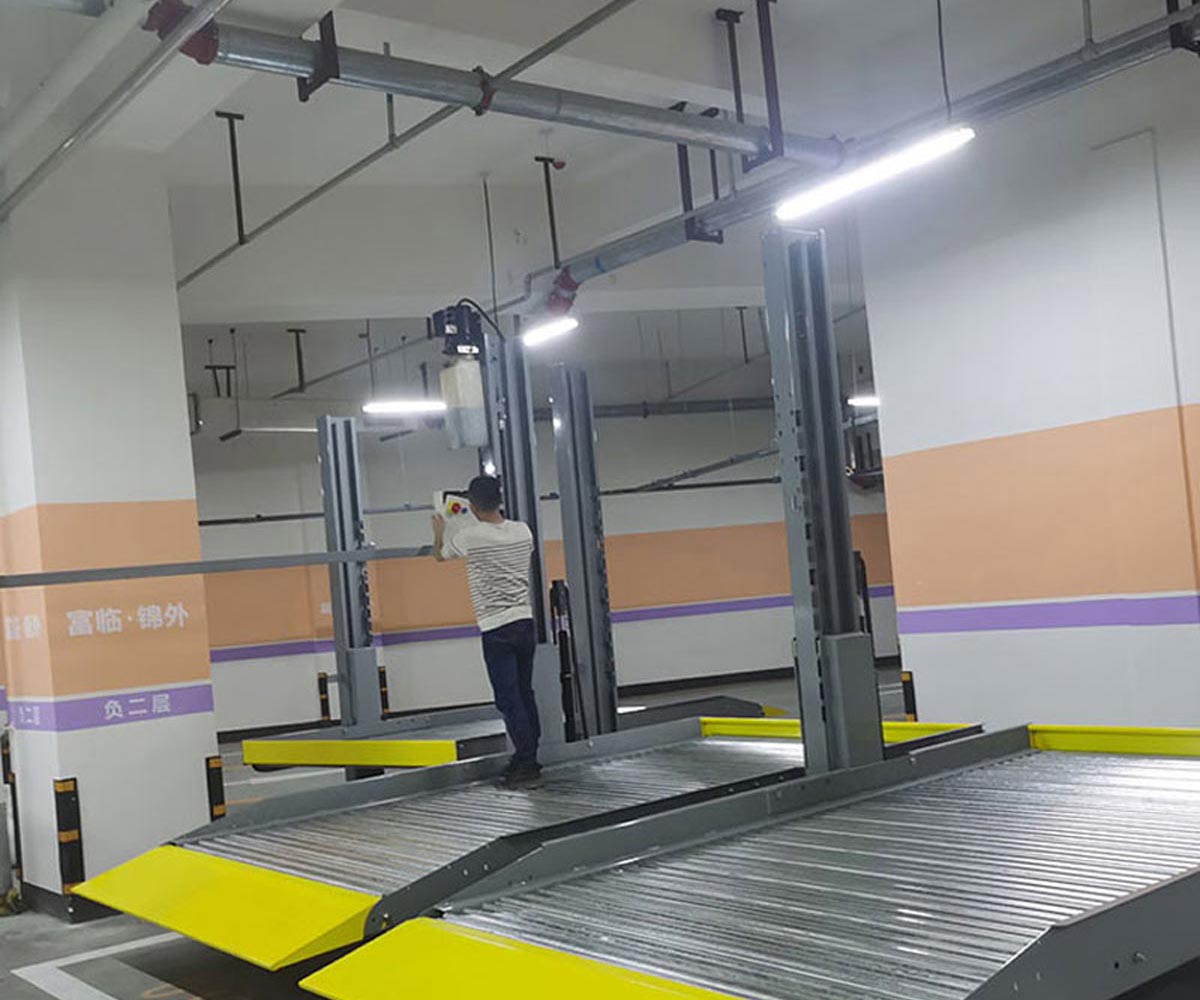 潼南二層升降橫移機(jī)械式停車設(shè)備維保