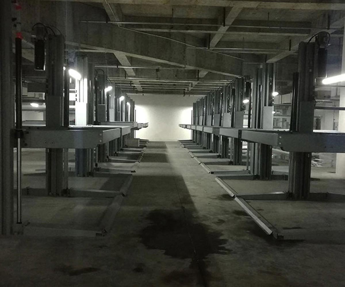 云南2層簡易類立體停車庫過驗收