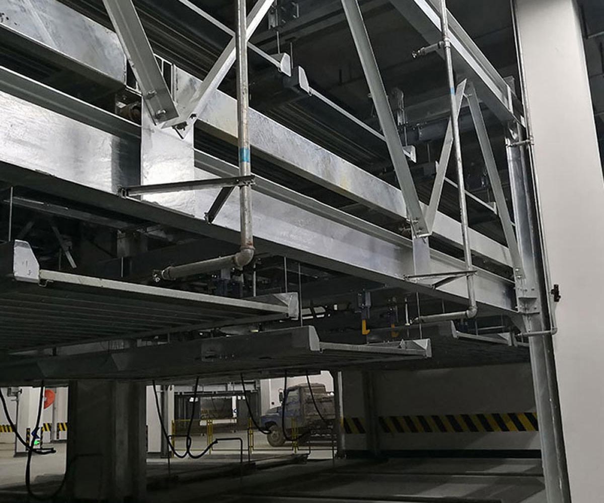 會(huì)東多種立體車庫解決停車難問題