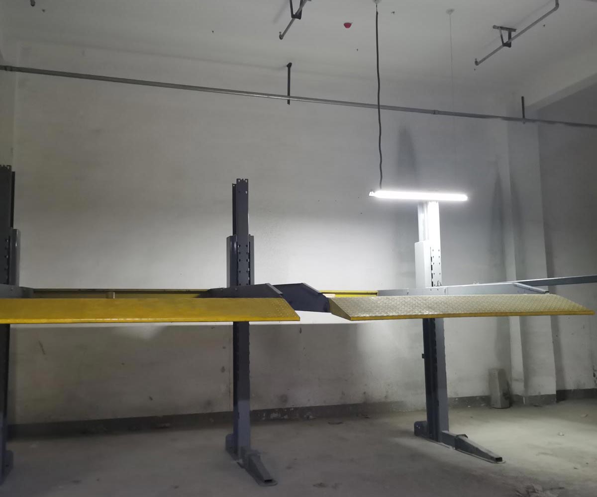 忠縣機械立體停車與傳統(tǒng)混凝土結構多層車庫的比較
