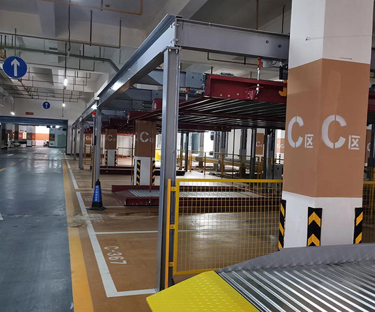 金秀立體車庫安全使用方面