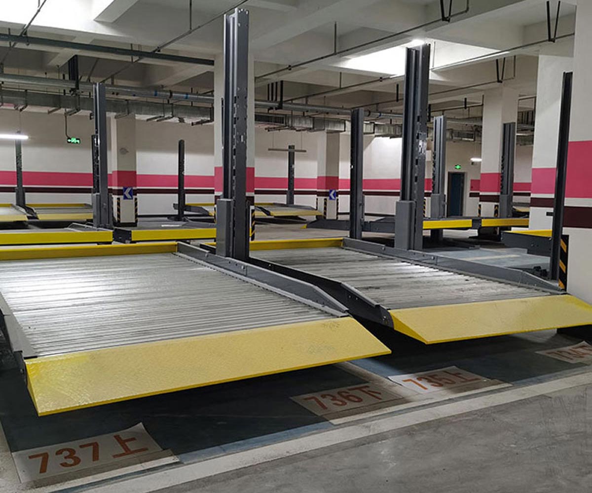 渝北機械立體車庫的建造安全是第一