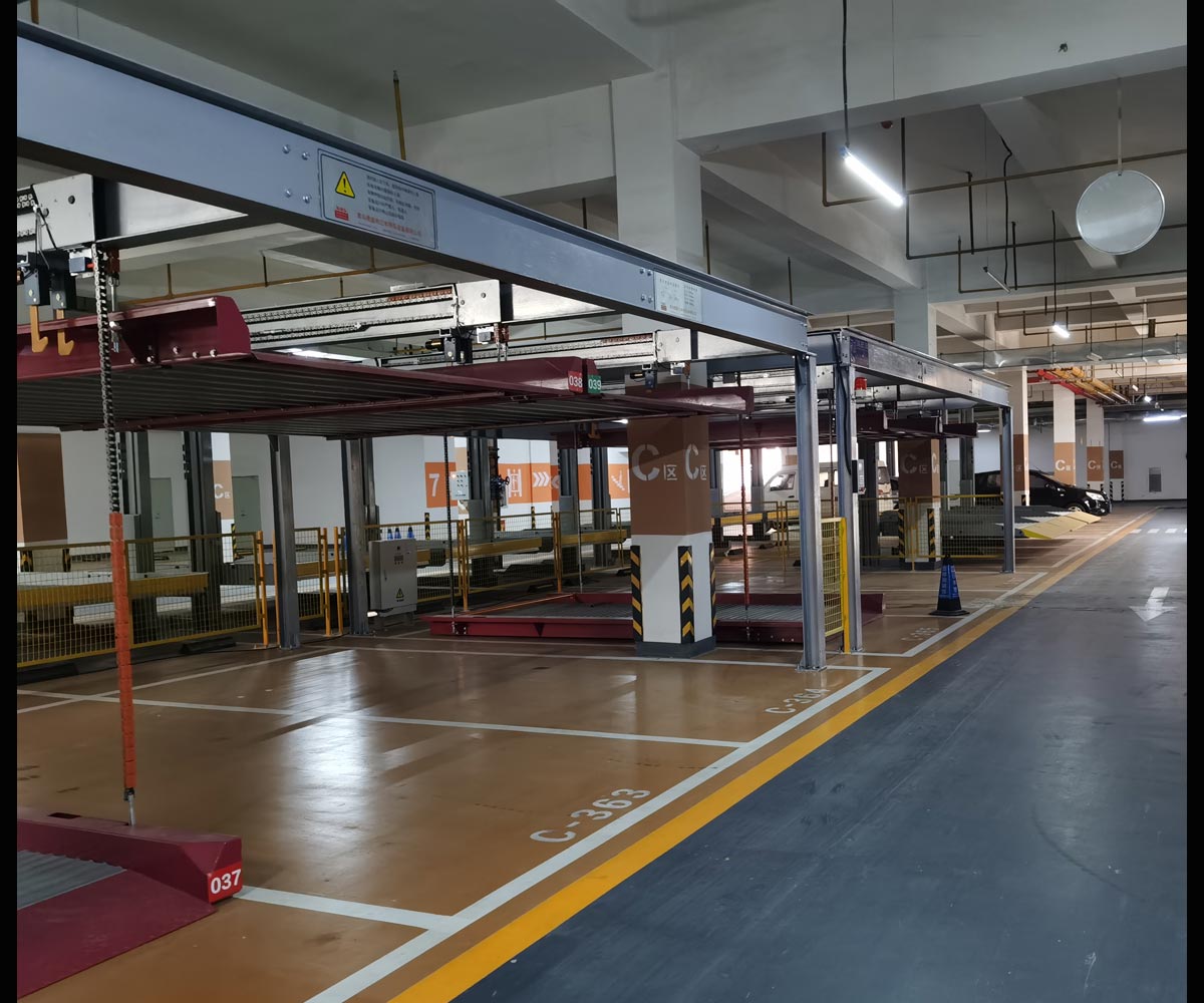 北碚兩柱簡易升降類立體停車場