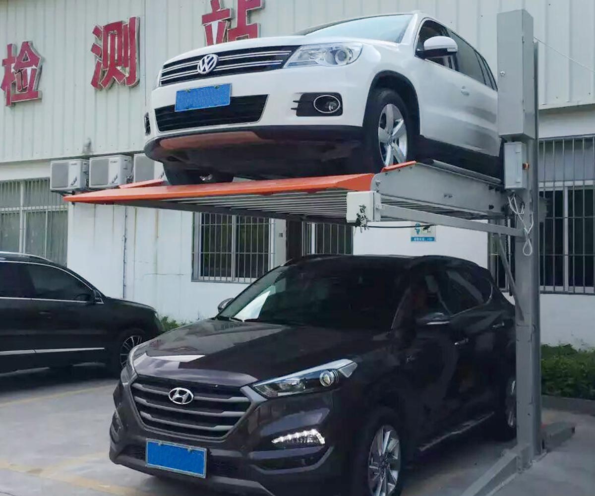 湖北四柱式簡(jiǎn)易升降立體停車(chē)設(shè)備