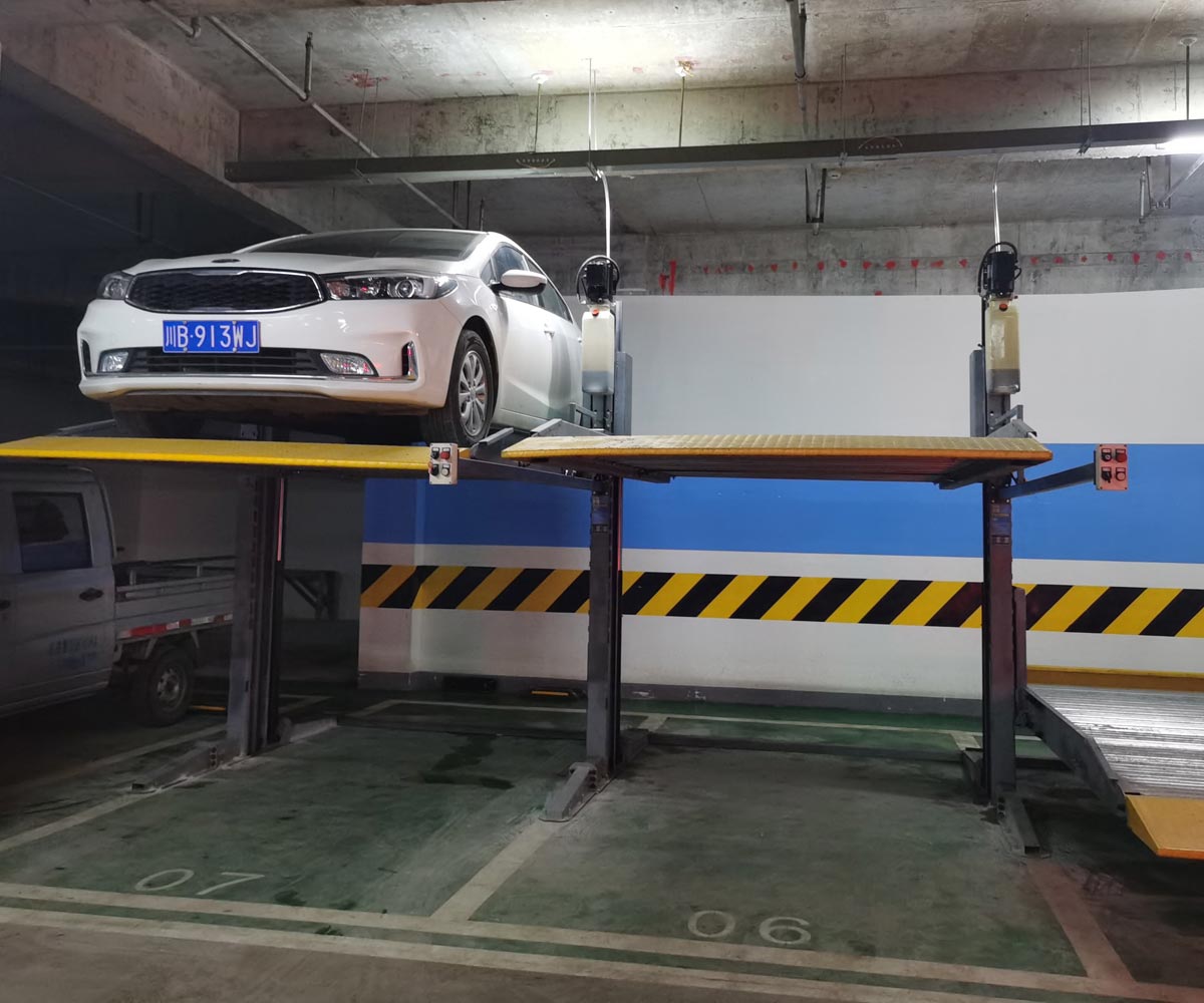 彭水二層簡(jiǎn)易類機(jī)械式停車位