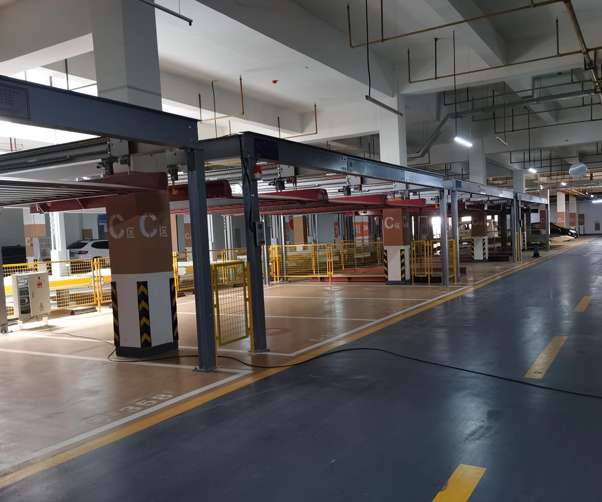 云南四柱式機械停車場