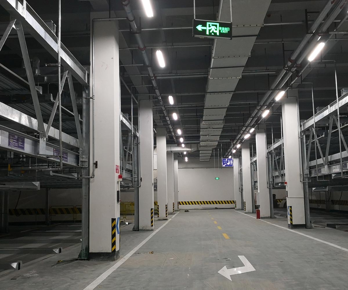 云陽兩層升降橫移式機(jī)械式停車位